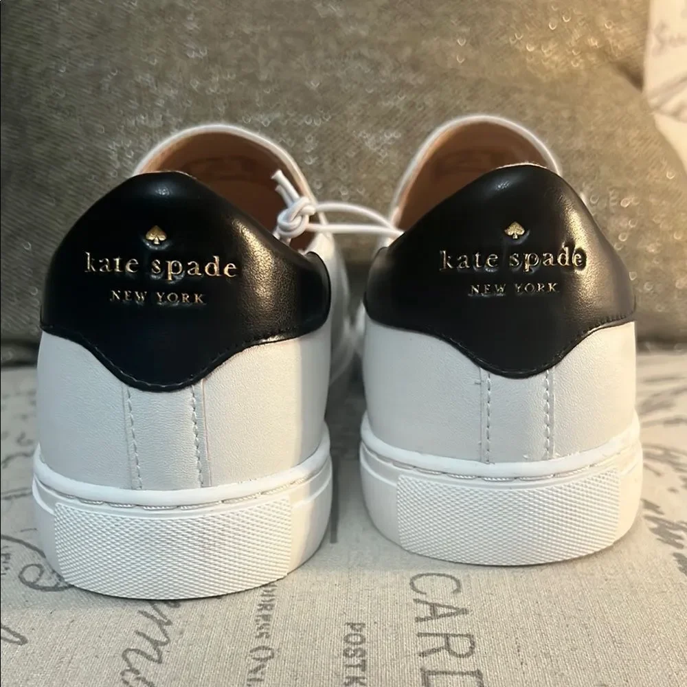 Women’s Kate Spade White Slip-On Shoes